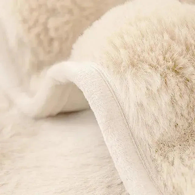 Sofia - Universal Plüsch Sofabezug L Form - Winter Warm Soft - Sofabezug