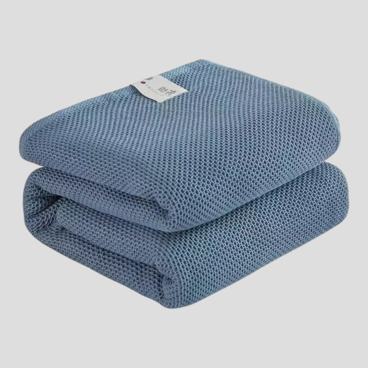 Sommerbettdecke aus weicher Baumwolle – leicht und atmungsaktiv - Blau / 100x150cm - Bettdecken