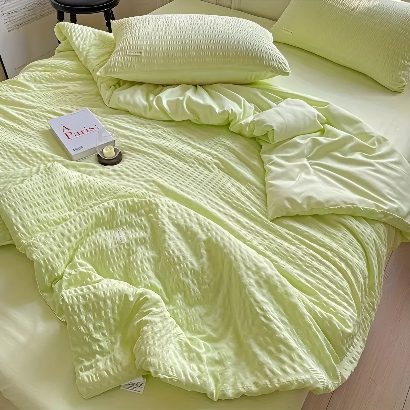 Sommerdecke aus Mesh – Leicht und Atmungsaktiv | Weich & Ideal fürs Schlafzimmer - Sommerdecke