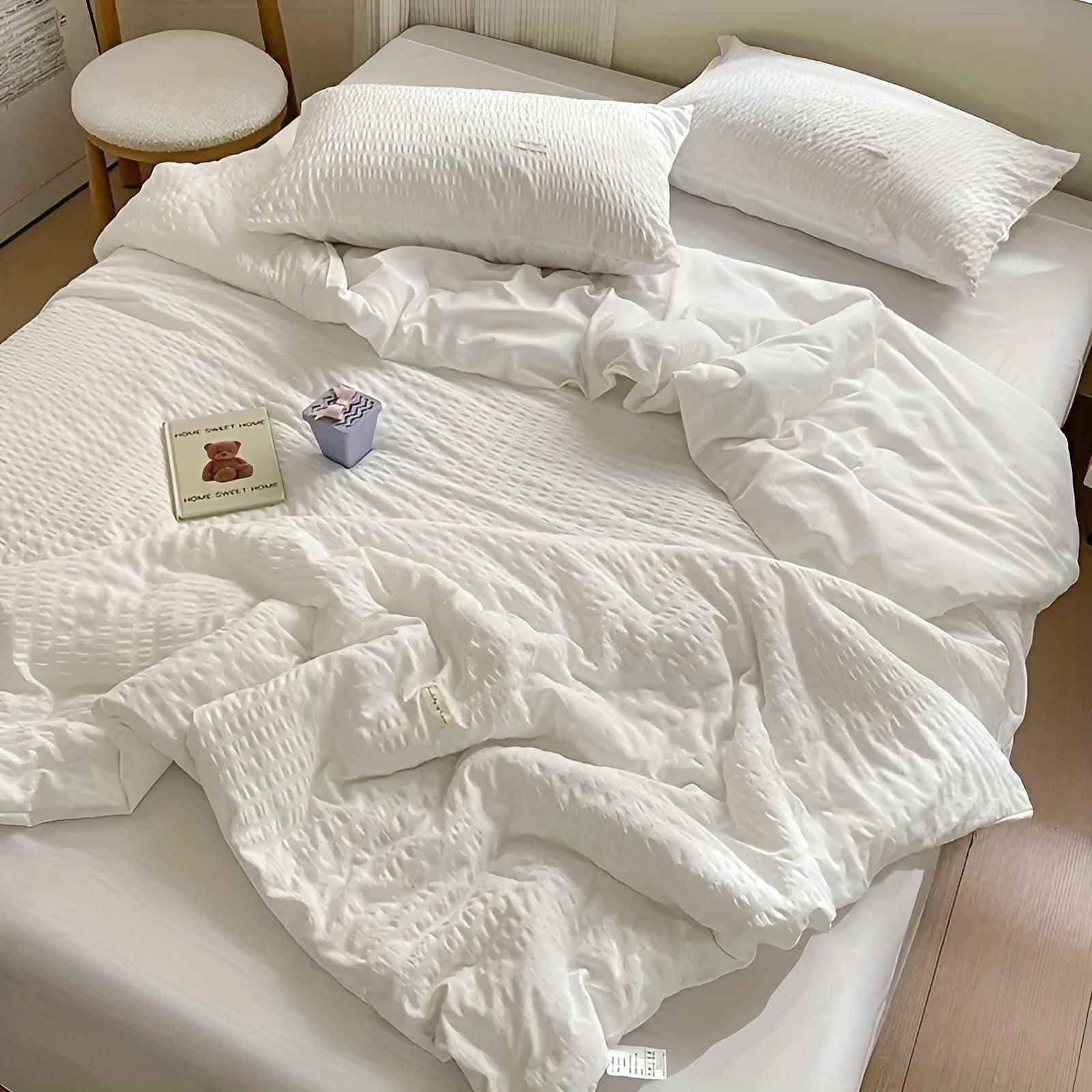 Sommerdecke aus Mesh – Leicht und Atmungsaktiv | Weich & Ideal fürs Schlafzimmer - Sommerdecke