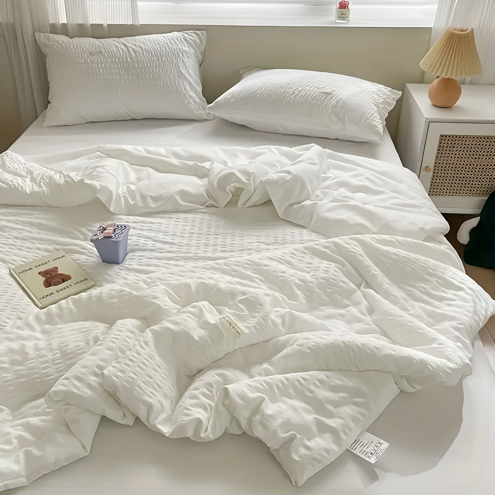 Sommerdecke aus Mesh – Leicht und Atmungsaktiv | Weich & Ideal fürs Schlafzimmer - Sommerdecke
