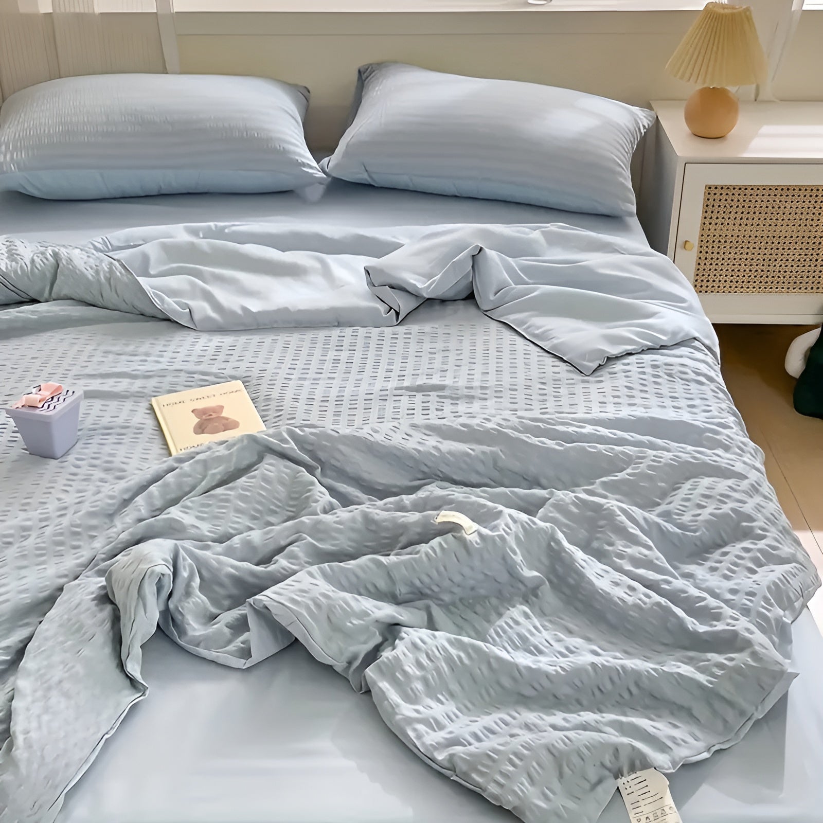Sommerdecke aus Mesh – Leicht und Atmungsaktiv | Weich & Ideal fürs Schlafzimmer - Sommerdecke