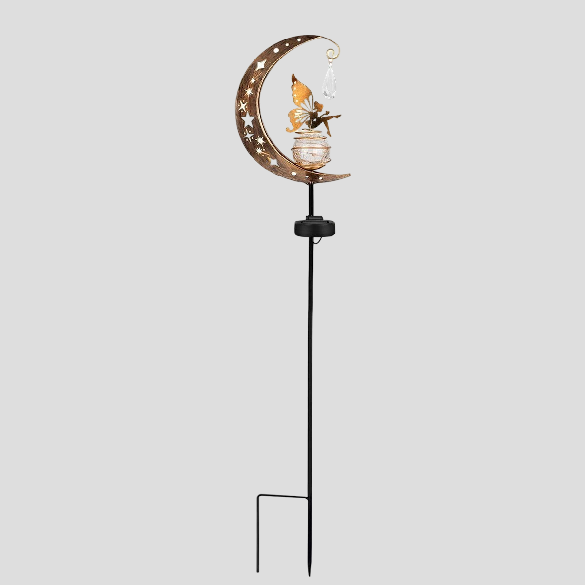StellaGuardian Light - Wasserdichtes Mond-Feen-Solarlicht - Gartenleuchte
