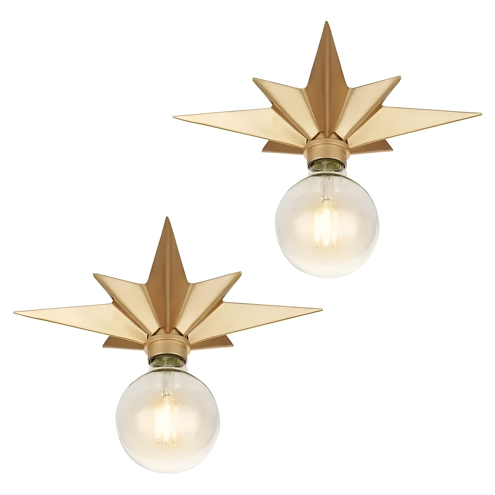 Sternförmige LED Wandleuchte – Modern & Dekorativ | Stimmungslicht für Zuhause - Wandlampe