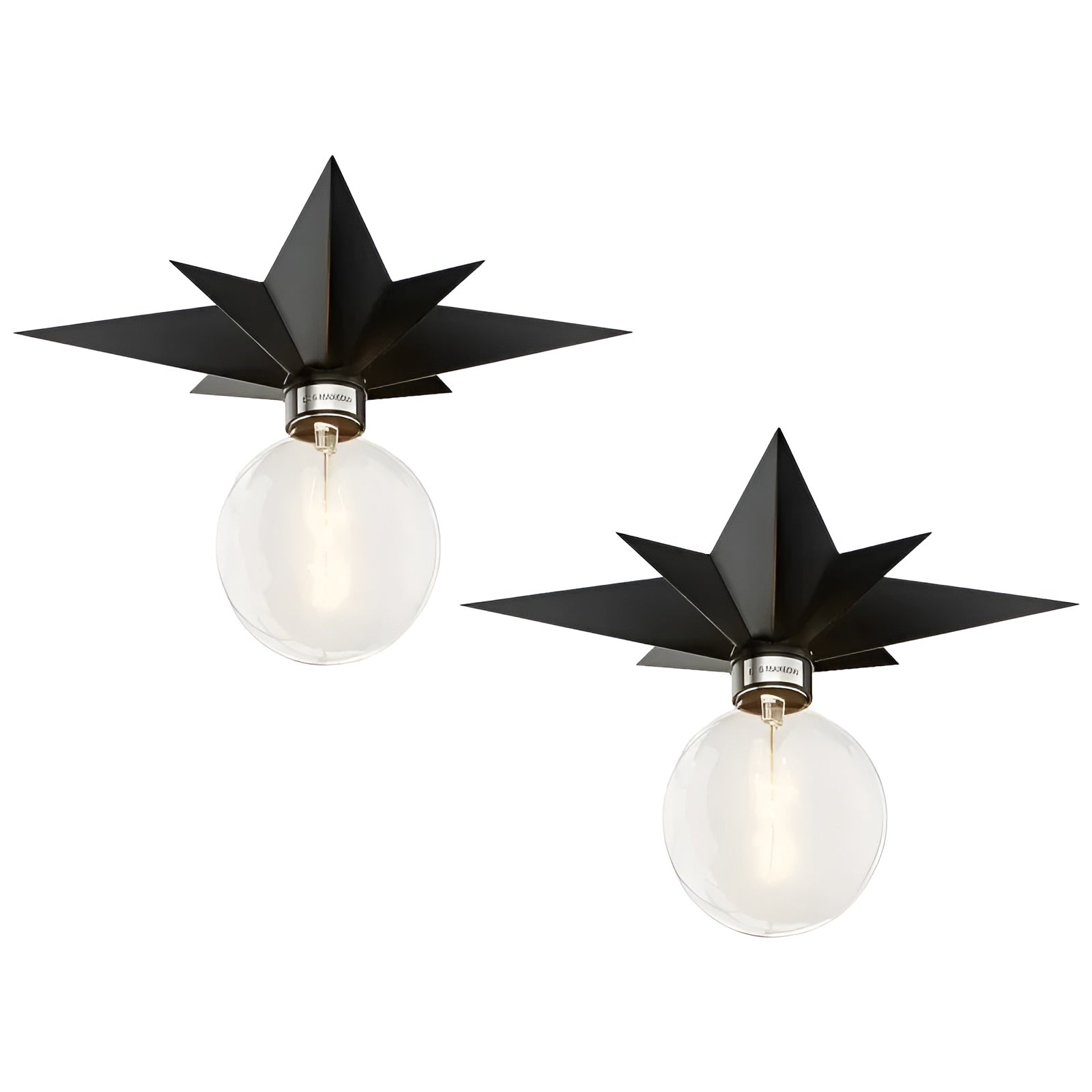 Sternförmige LED Wandleuchte – Modern & Dekorativ | Stimmungslicht für Zuhause - Wandlampe