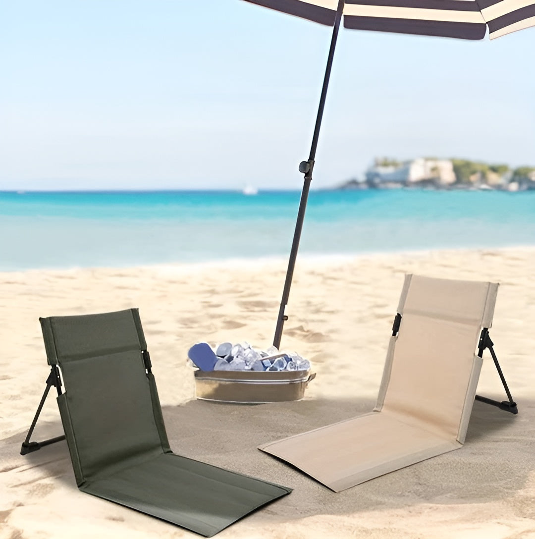 T-Rex Ergonomischer Bodenstuhl – Leicht klappbar und ideal für Outdoor-Aktivitäten - Klappstuhl