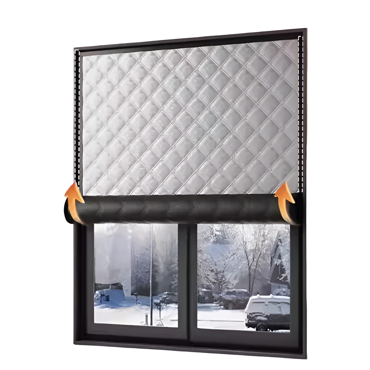 Thermische Verdunkelungsvorhänge – Winterfest und schalldicht | Für ein warmes und ruhiges Schlafzimmer - W90xH100cm