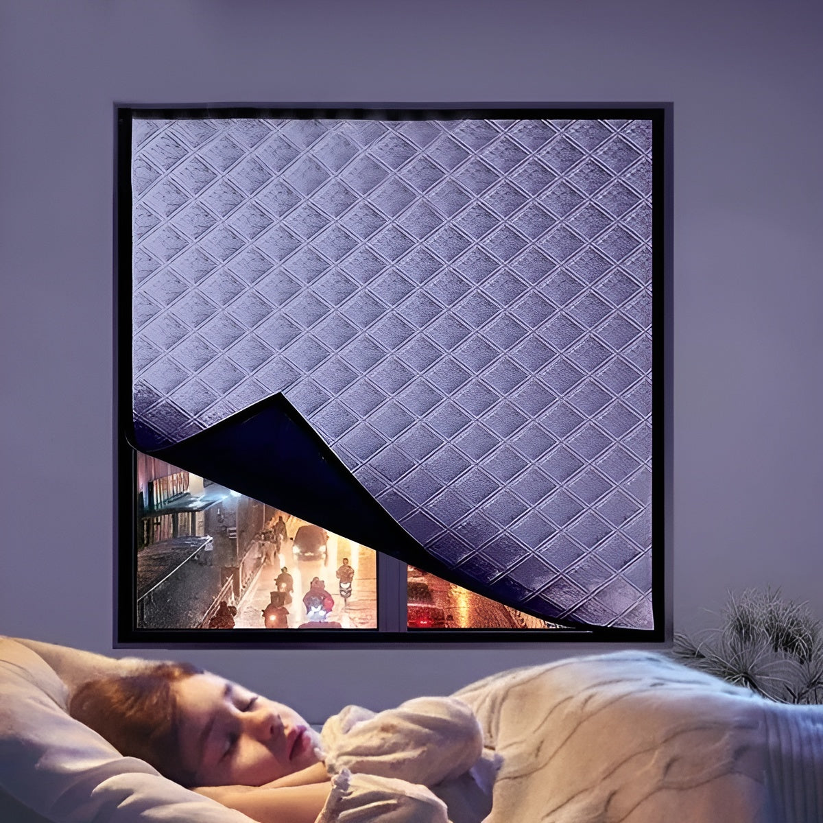 Thermische Verdunkelungsvorhänge – Winterfest und schalldicht | Für ein warmes und ruhiges Schlafzimmer - Vorhang
