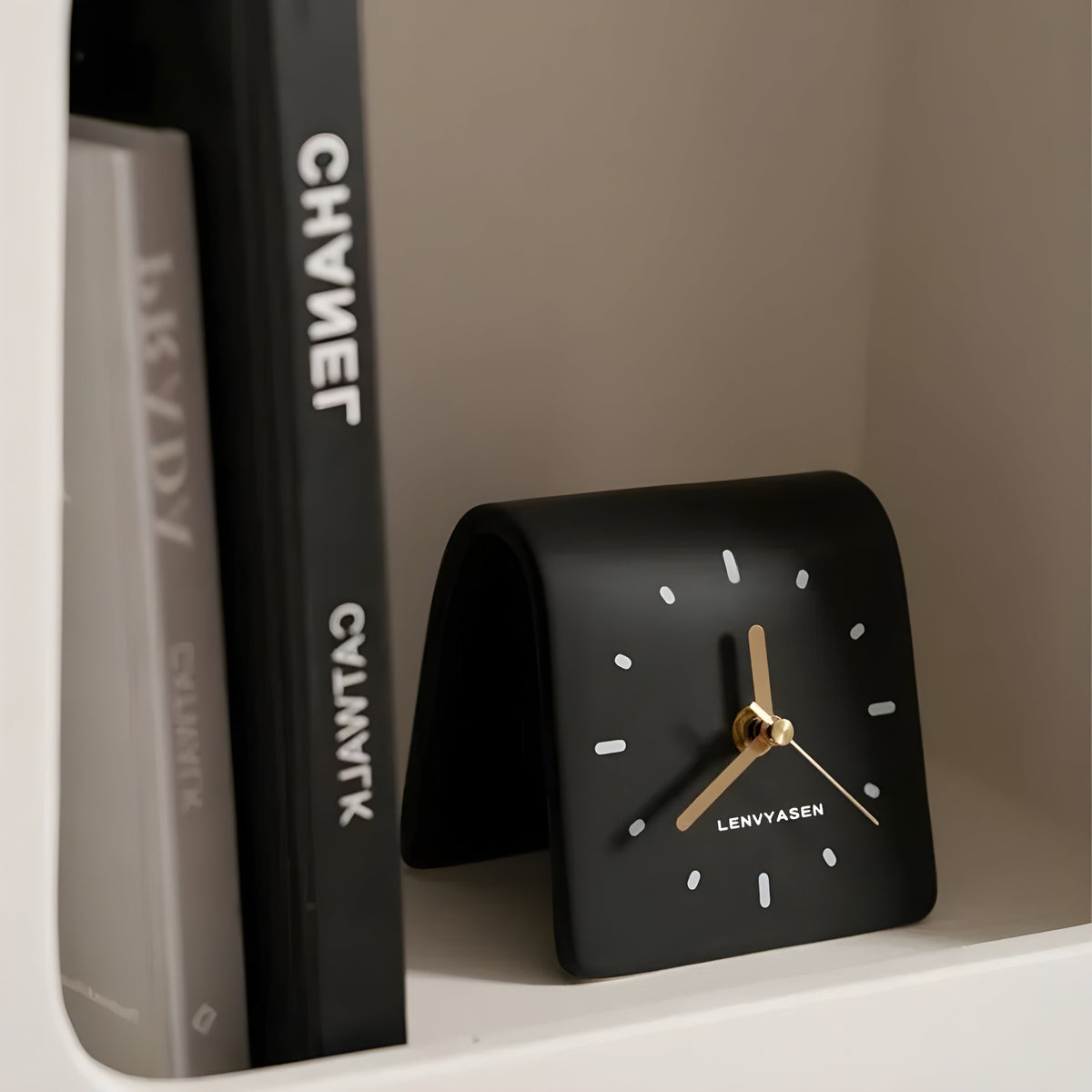 Timepiece Clock - Kreative Keramik-Tischuhr - Wohnzubehör
