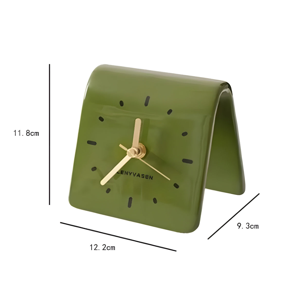 Timepiece Clock - Kreative Keramik-Tischuhr - Wohnzubehör