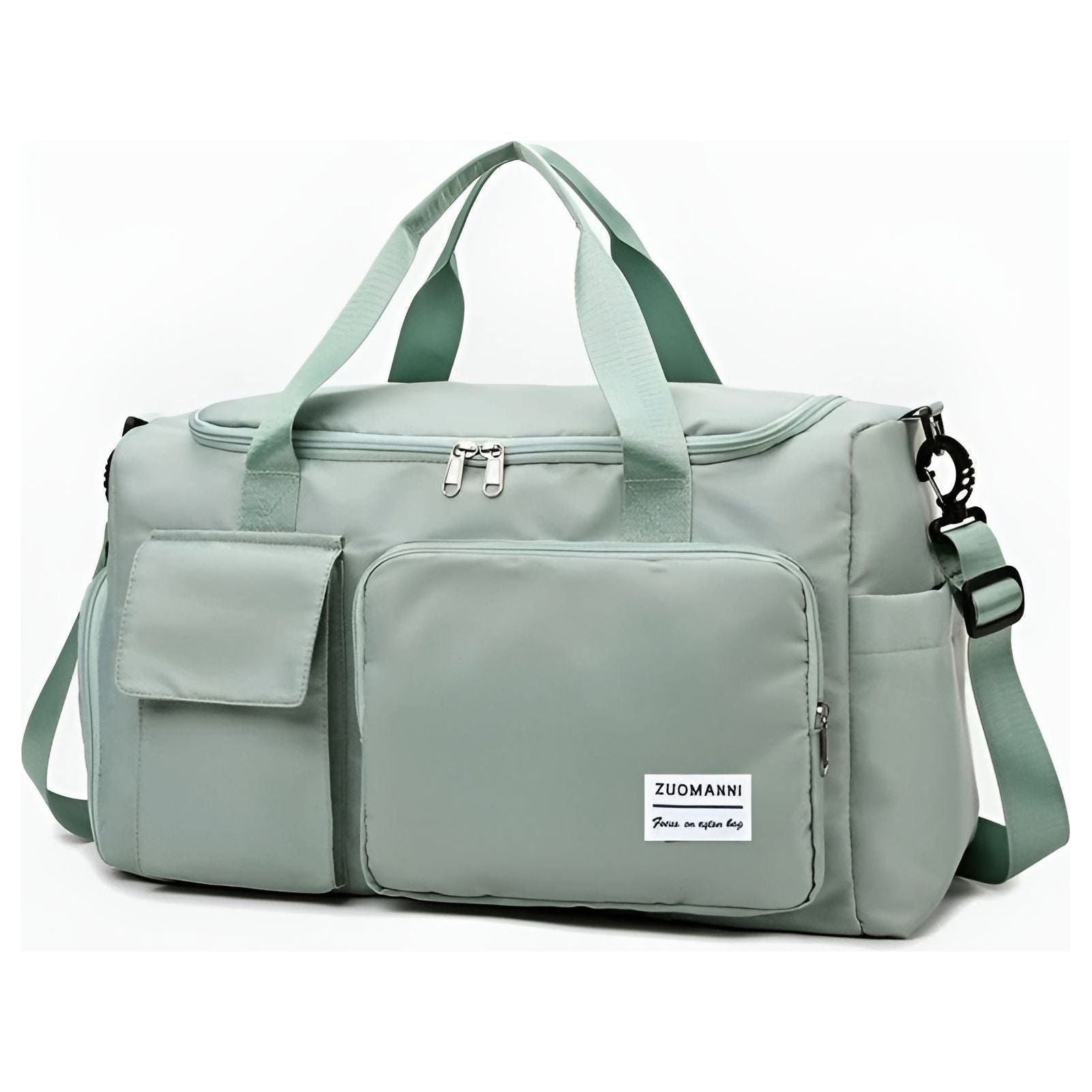 Travel Glam Bag - Großes Fassungsvermögen Wasserdichte Reisetasche für Männer und Frauen - Grün - Handtasche