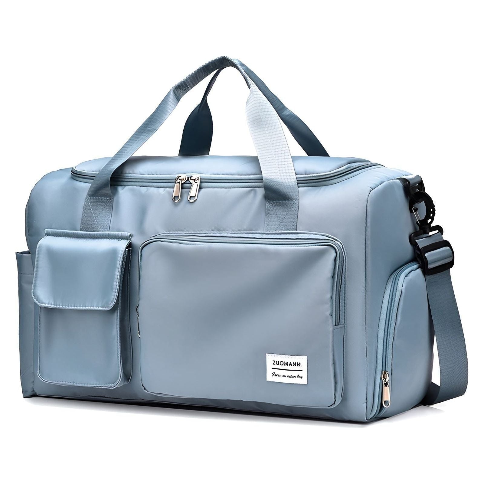 Travel Glam Bag - Großes Fassungsvermögen Wasserdichte Reisetasche für Männer und Frauen - Blau - Handtasche