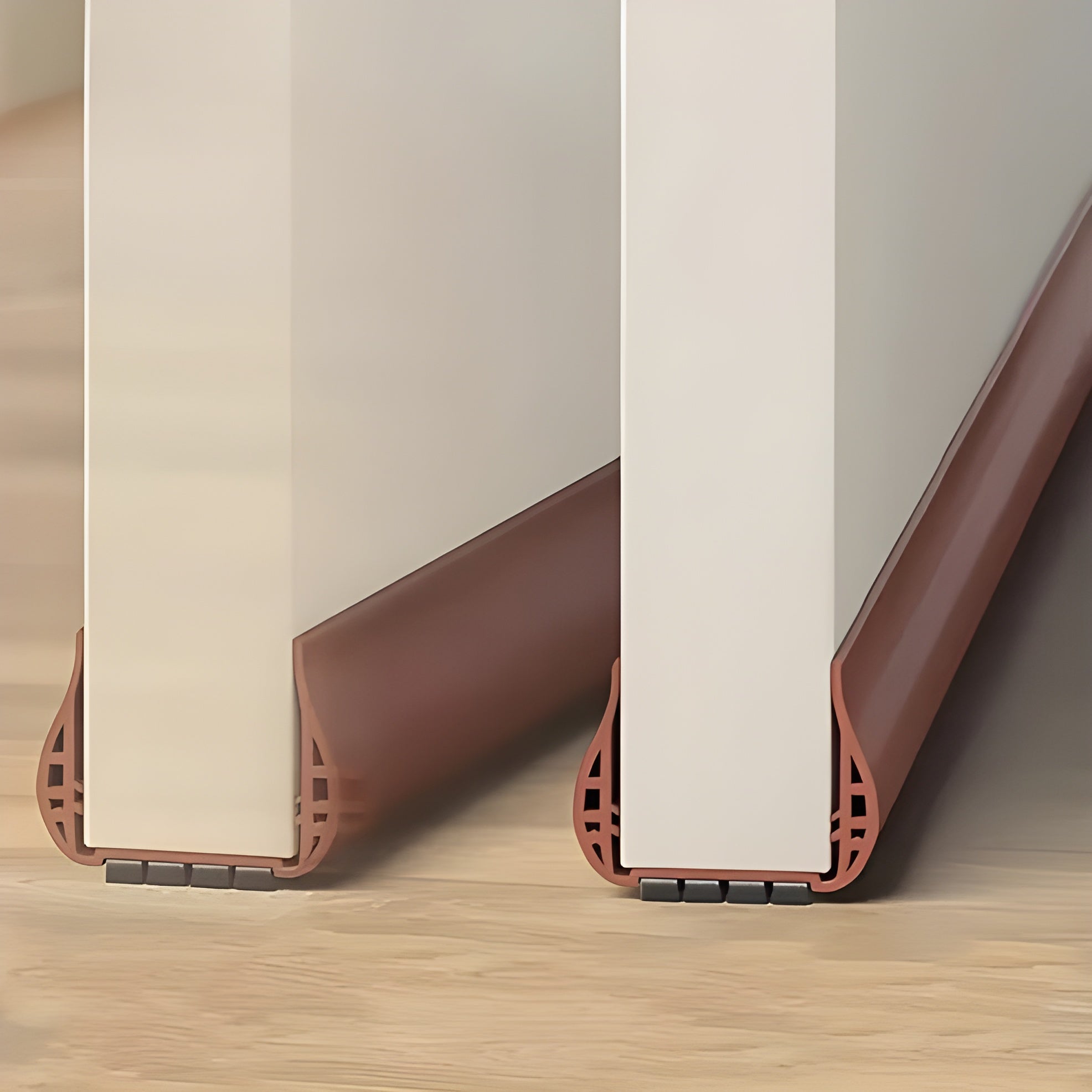 Türdichtungsstreifen aus Polyester – Verstellbar & Zugluftdicht | Ideal gegen Kälte und Wind - Wohnzubehör