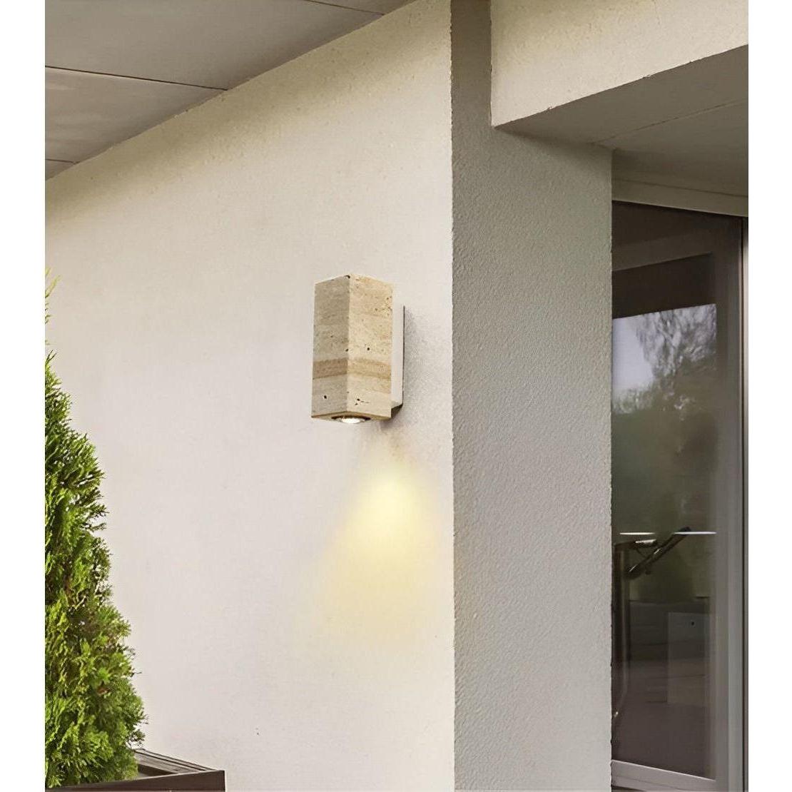 LED MarbleScape - Wabi Sabi LED-Wandleuchte mit Japanischem Design - Elegare