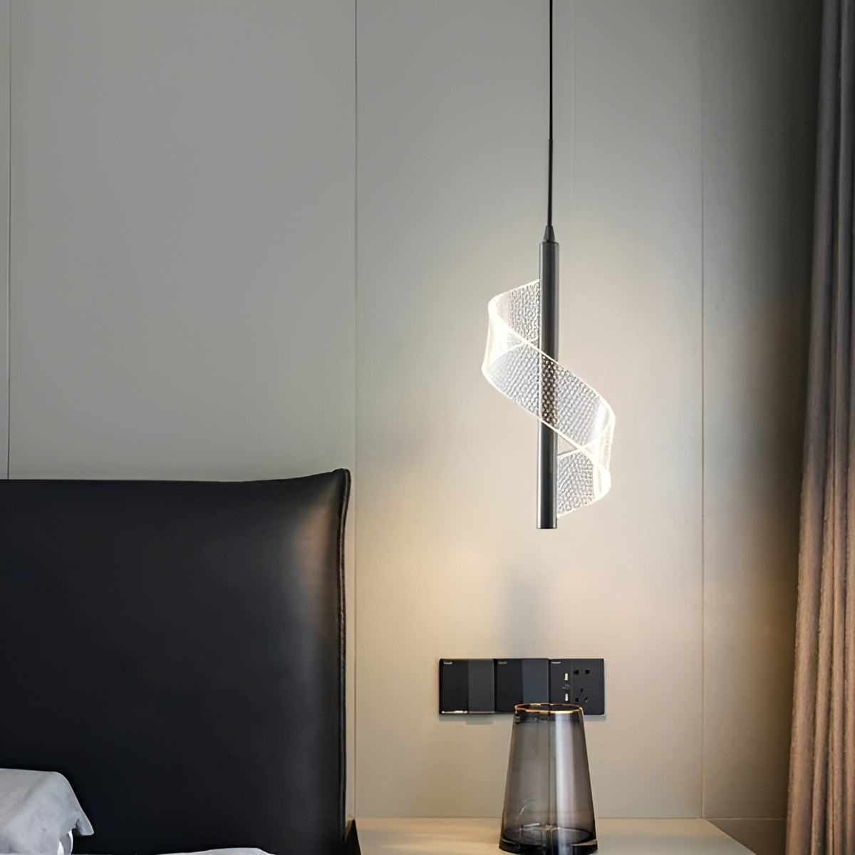 Moderne Hängeleuchte – Skandinavisches Design mit Acrylschirm | Perfekt für Wohnzimmer & Schlafzimmer