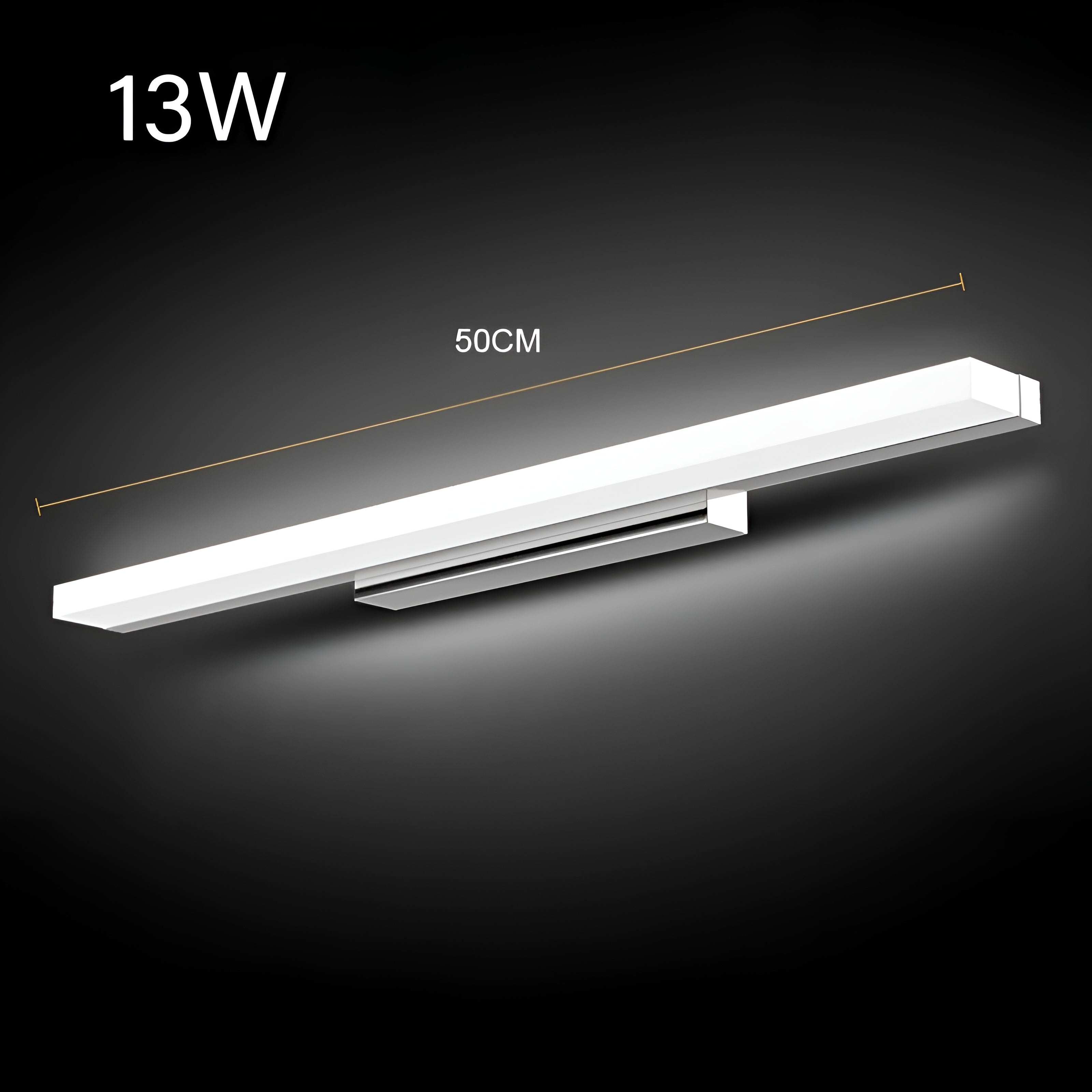 Moderne LED-Wandleuchte – Feuchtigkeitsresistent & Stilvoll | Ideal für Bad und Schlafzimmer