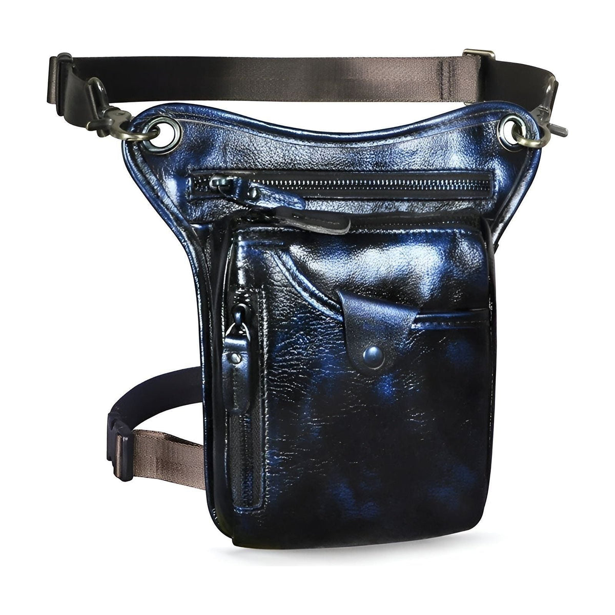 Verner Bag - Lässige Vegan Leder Gürteltasche für Herren - Handtasche