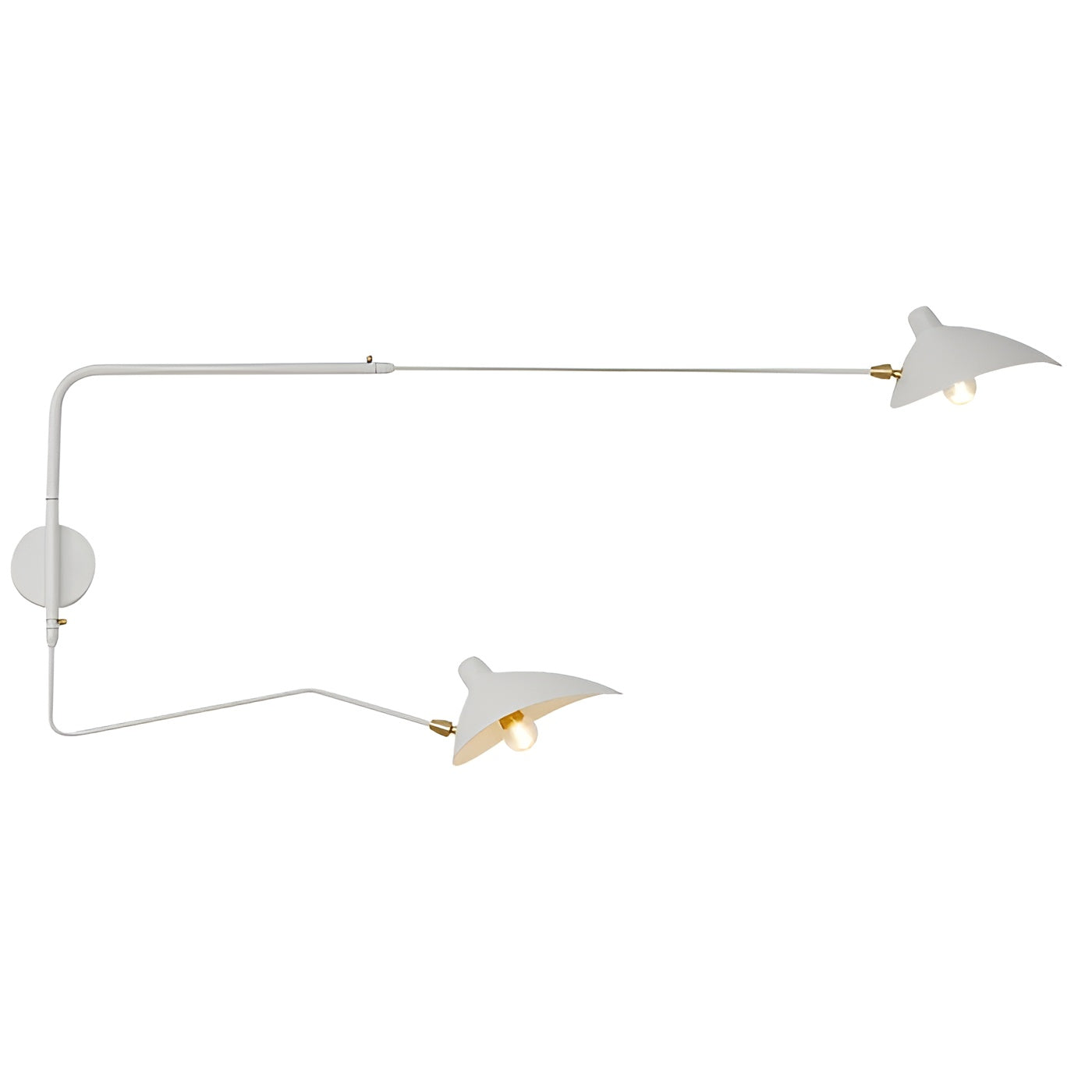Wandleuchte mit Schwenkarm – Elegantes Zeitloses Design für Schlafzimmer & Büro - Wandlampe