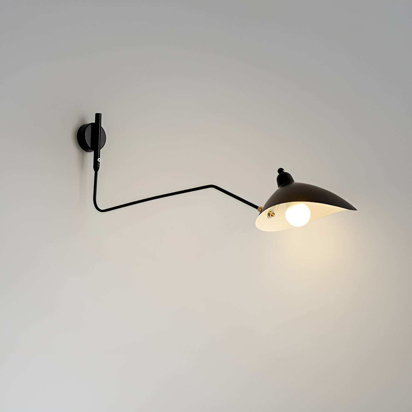Wandleuchte mit Schwenkarm – Elegantes Zeitloses Design für Schlafzimmer & Büro - Wandlampe
