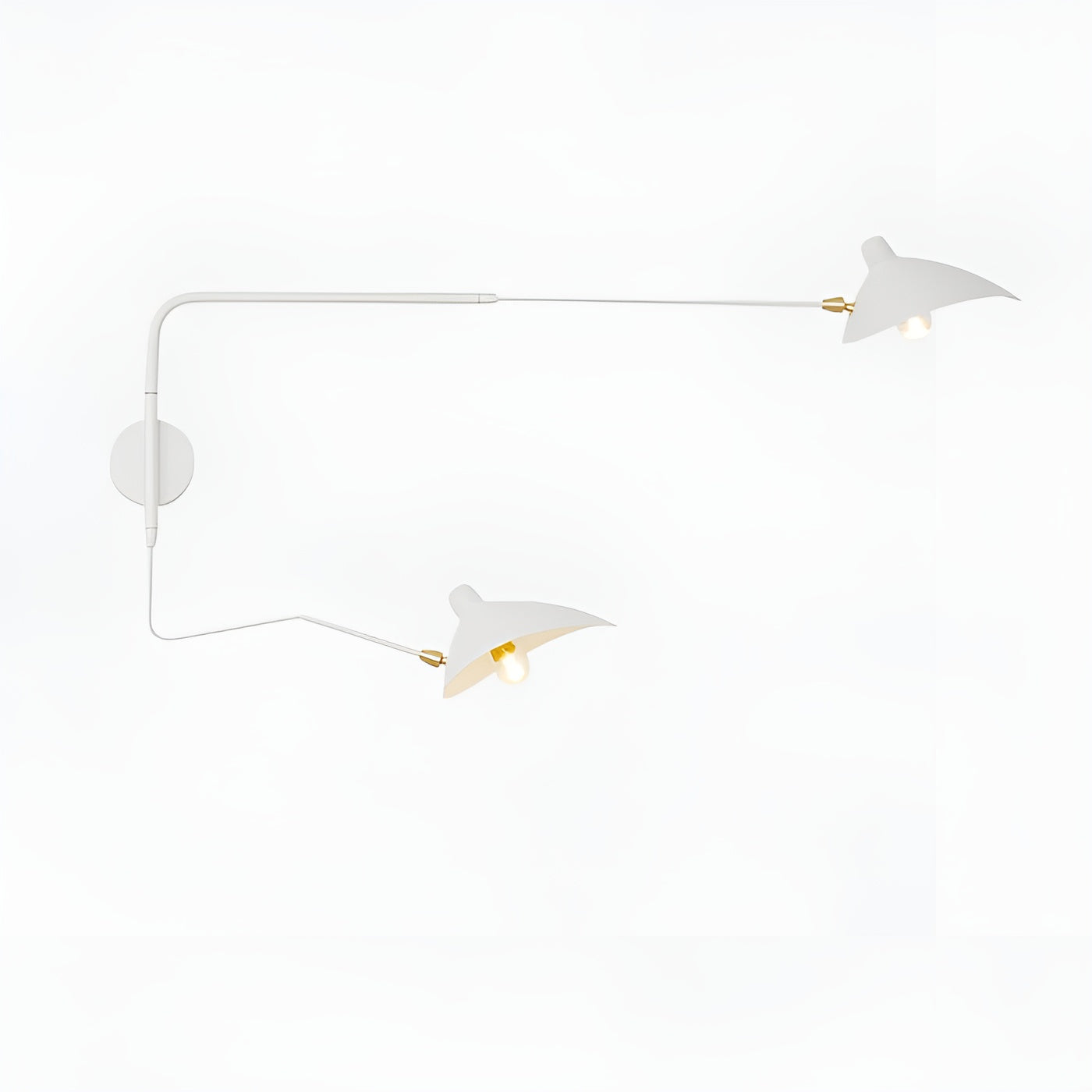 Wandleuchte mit Schwenkarm – Elegantes Zeitloses Design für Schlafzimmer & Büro - Wandlampe