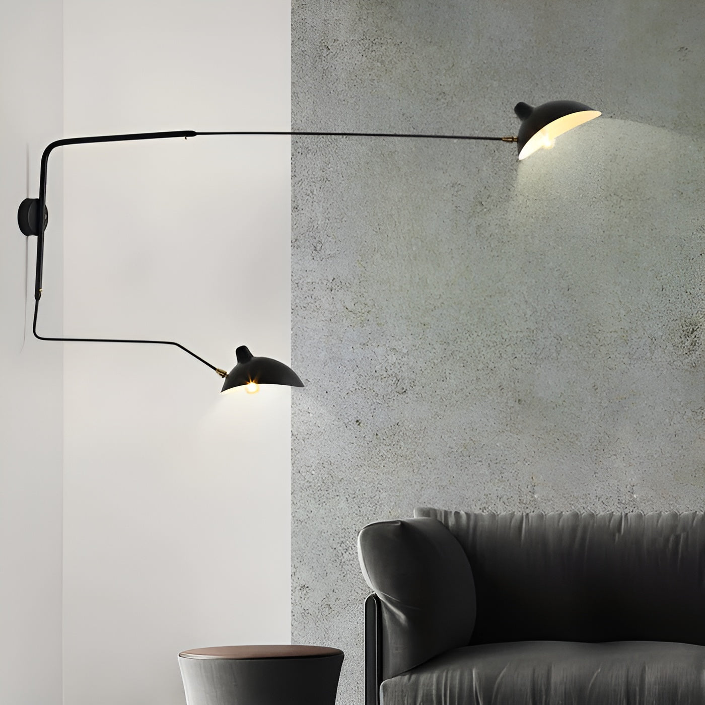 Wandleuchte mit Schwenkarm – Elegantes Zeitloses Design für Schlafzimmer & Büro - Wandlampe