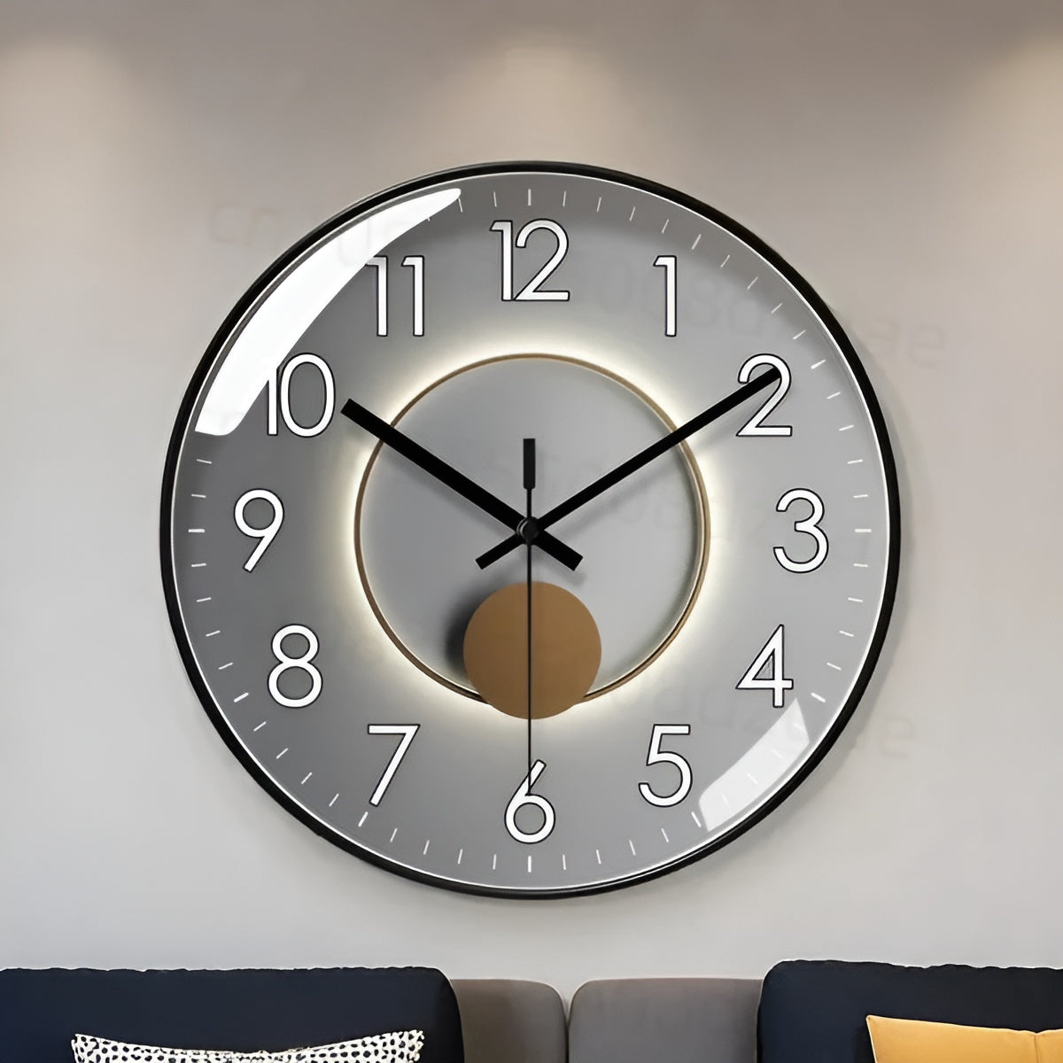 Wanduhr im Designerstil – Modern und Elegant | Für ein Stilvolles Zuhause - Wanduhr