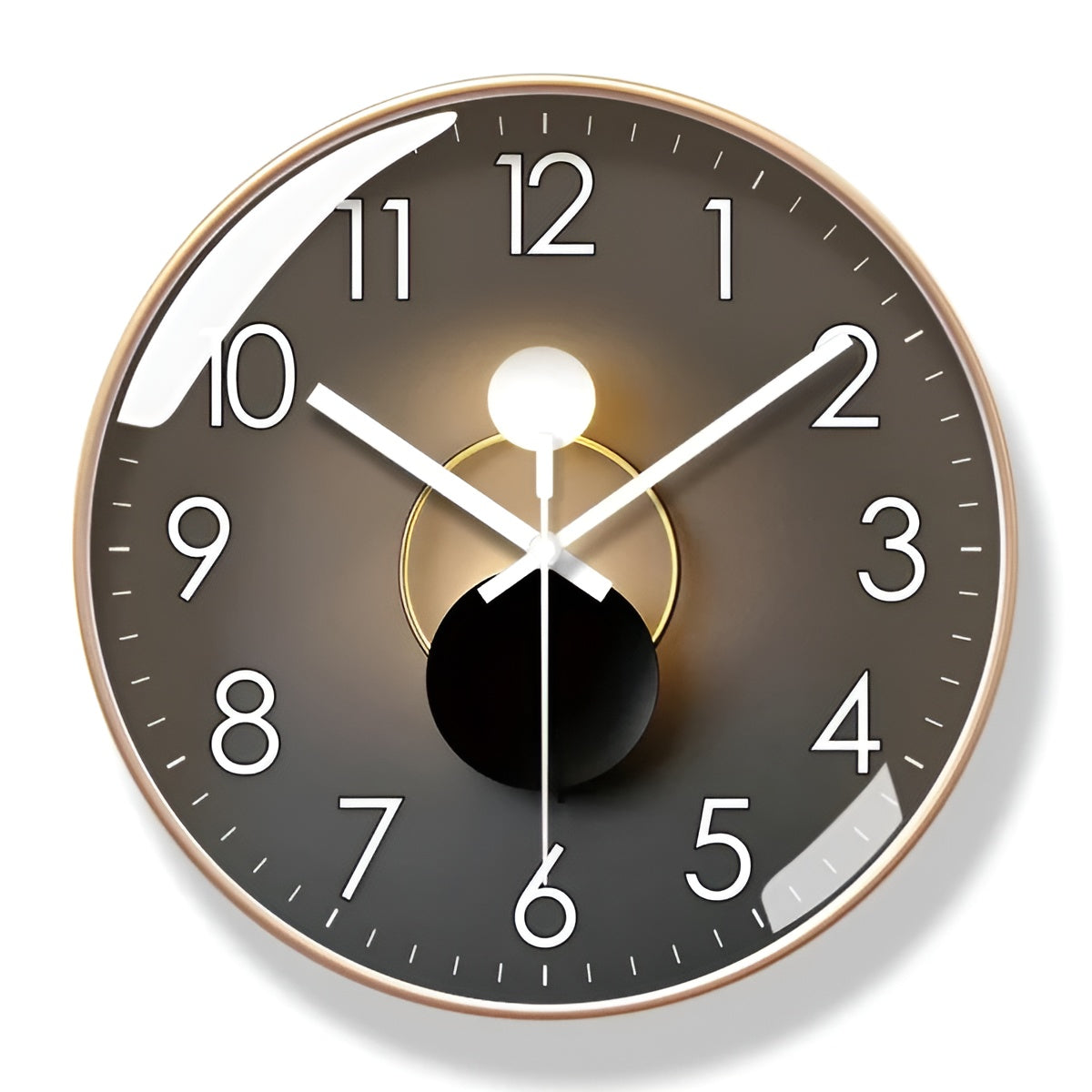 Wanduhr im Designerstil – Modern und Elegant | Für ein Stilvolles Zuhause - A / 25 cm x 25 cm - Wanduhr