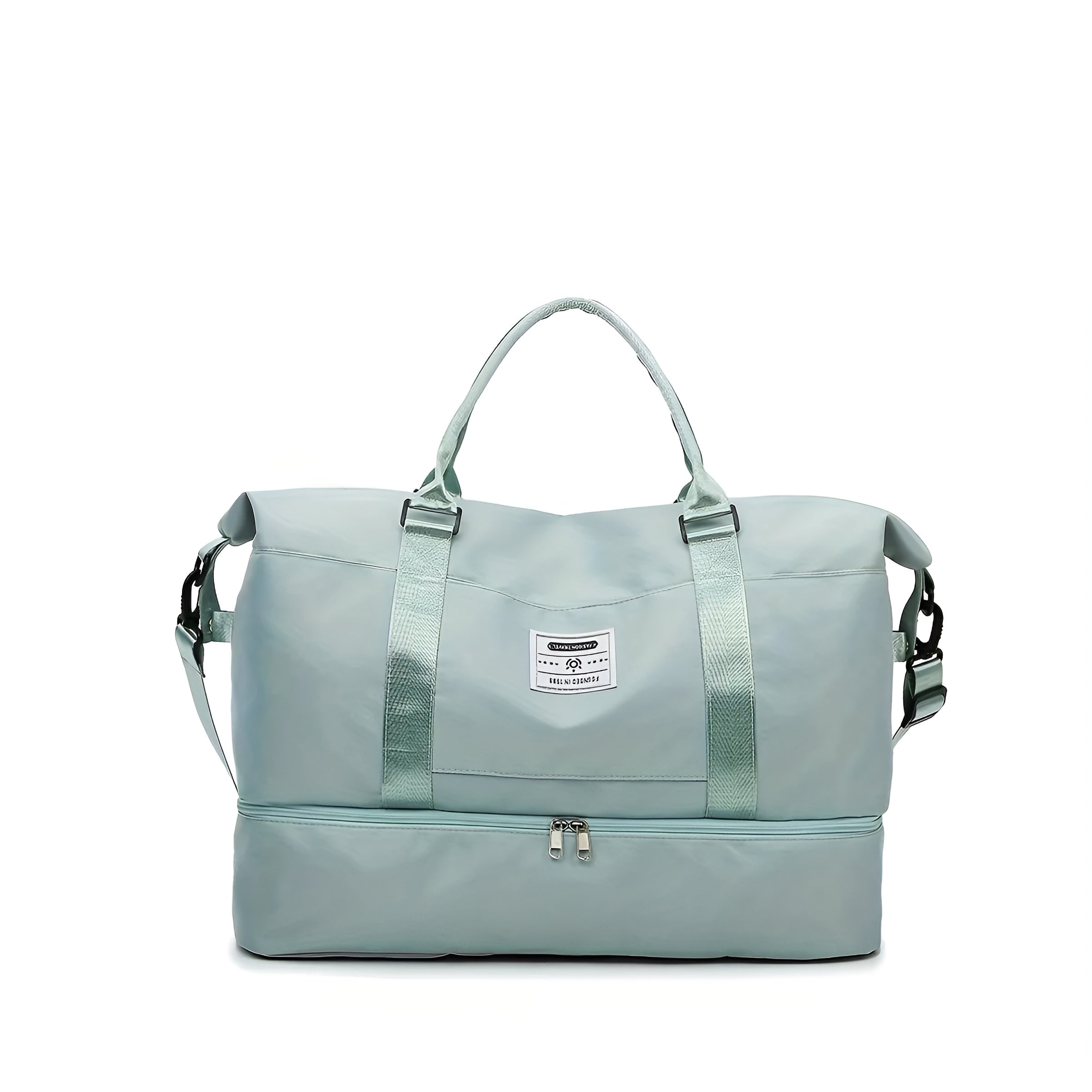Wasserdichte Reisetasche – Geräumiges Design mit mehreren Aufbewahrungsfächern - Hellgrün - Reisetasche