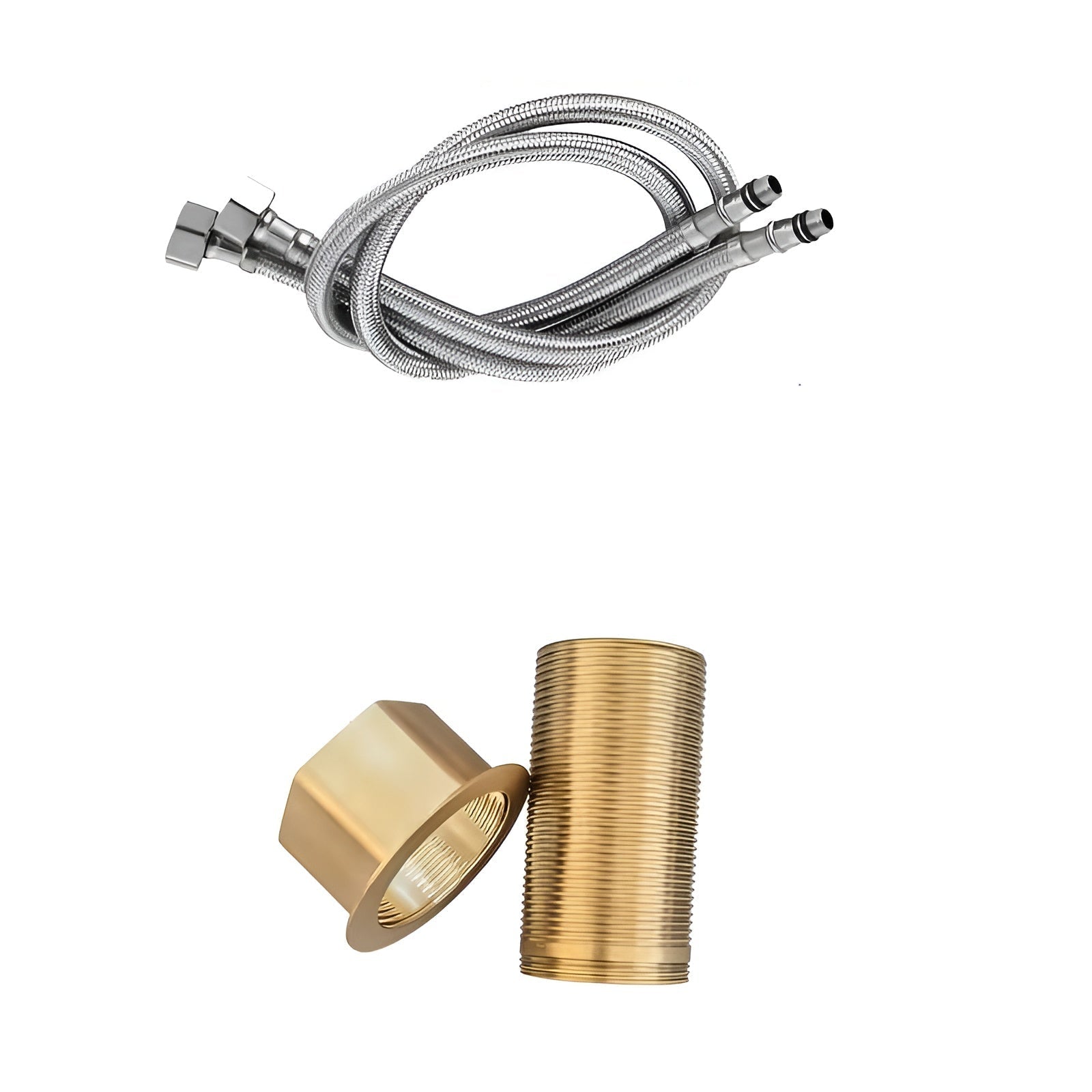 Wasserfall Wasserhahn fürs Waschbecken – Elegantes Design | Einhebelarmatur mit Warm- und Kaltwasser