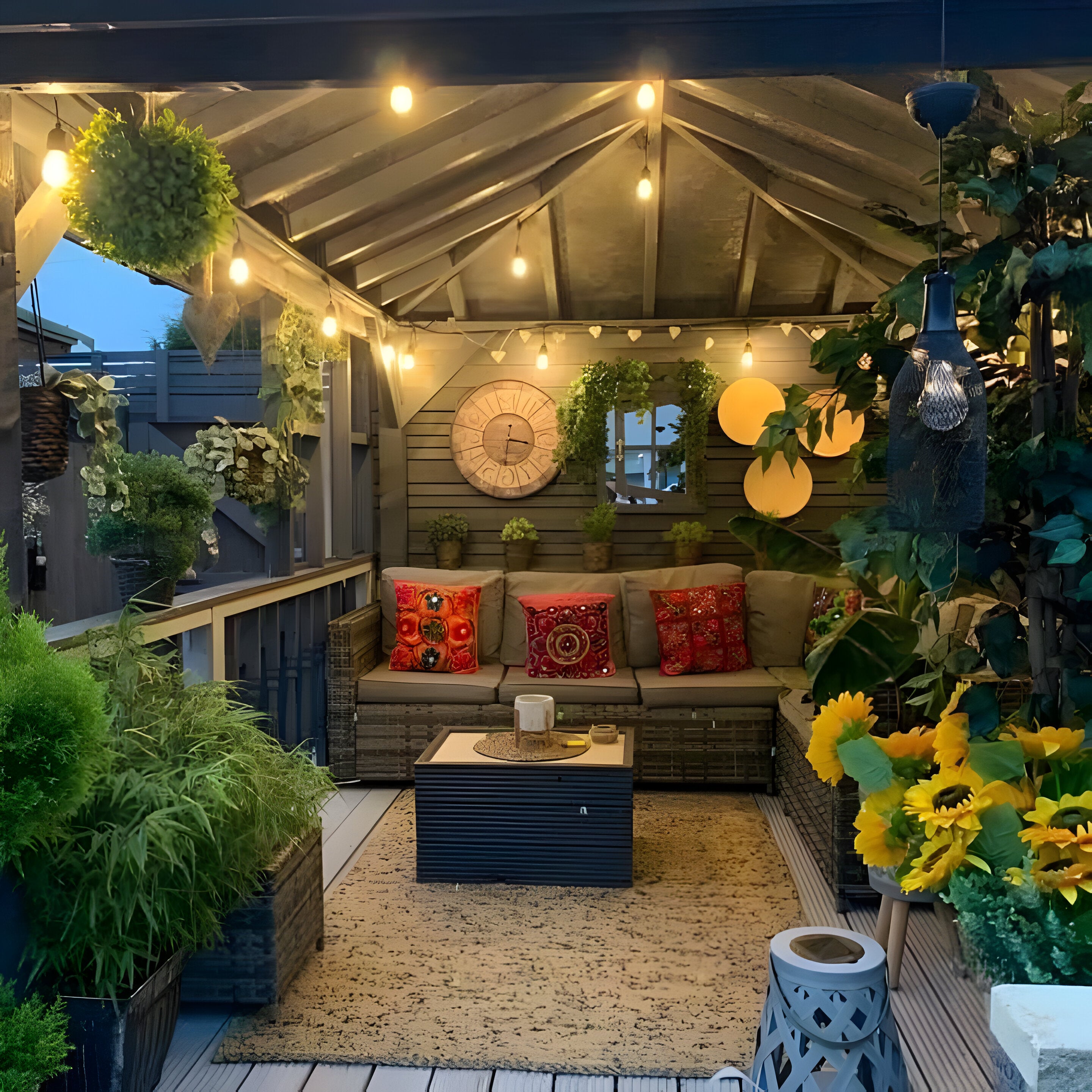 CozyDrape Light - Wasserdichte LED-Lichterkette für den Außenbereich