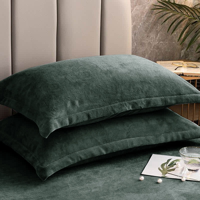 Weiche Fleece Kissenbezüge im 2er-Set – flauschig & hautsanft - Kissenbezüge & Kissenhüllen
