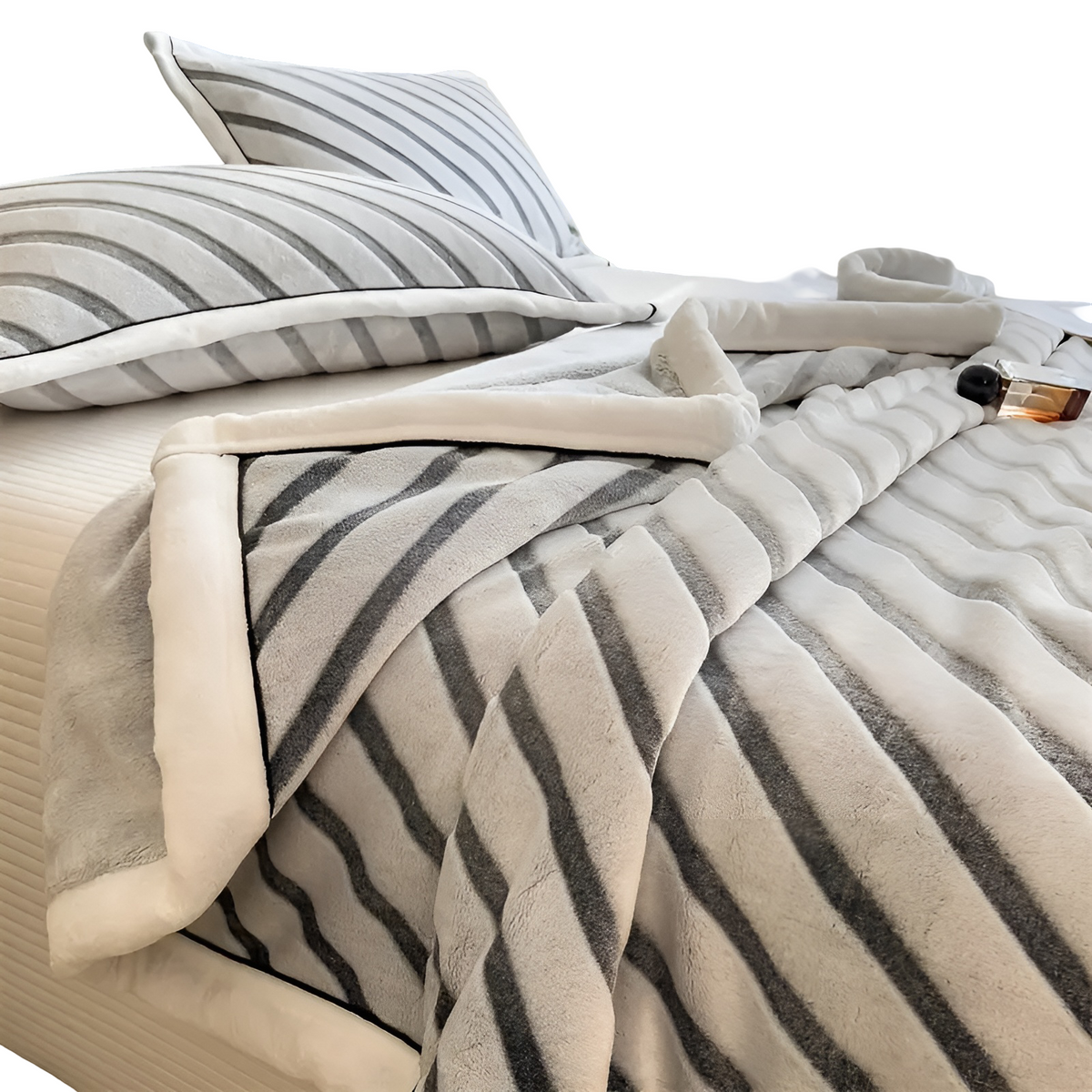 Weiche Kuscheldecke aus Milchsamt – Warm und Bequem | Perfekt für Herbst und Winter - Decke