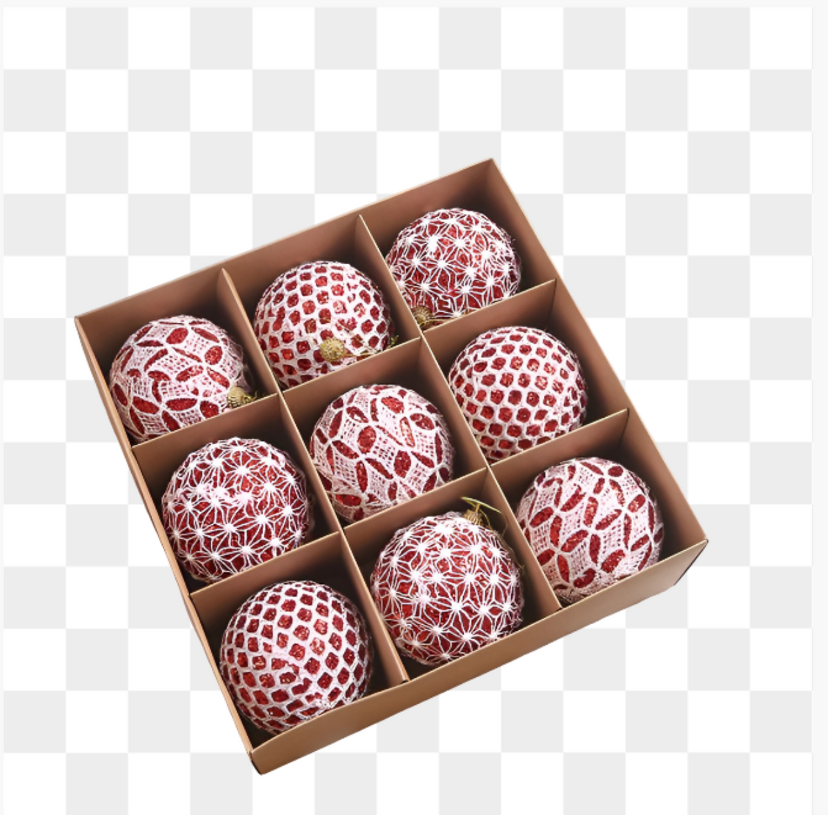 Weihnachtskugeln zum Aufhängen – Elegante & Dekorative Ornamente | Perfekt als Geschenk - Saisonale Dekoration