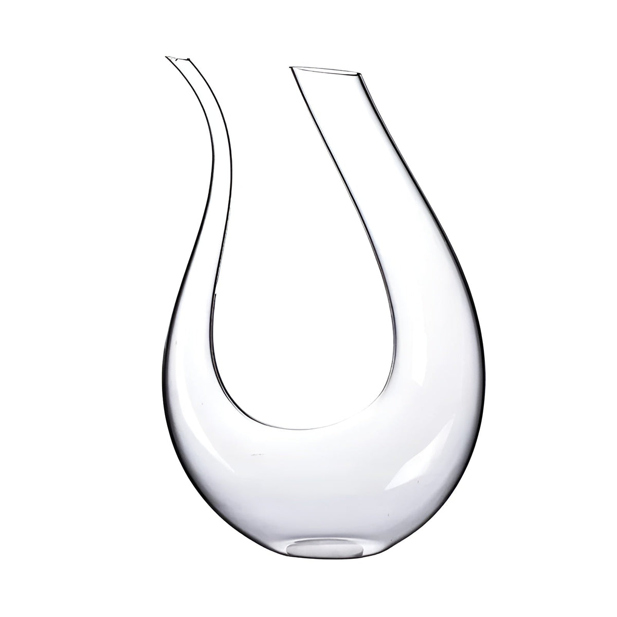 Weindekanter mit Belüfter - Mundgeblasen & Stilvoll - 1500 ml für Bar & Zuhause - Bleifreies Glas - Dekanter