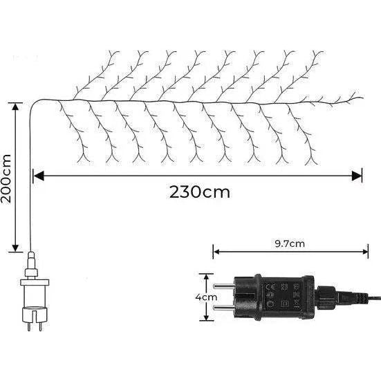 Willow - Zauberhafte Beleuchtung für Drinnen & Draußen - Lichterkette