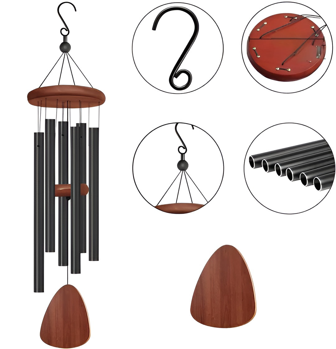 Windspiel für den Garten – Beruhigende Klänge für eine Entspannte Atmosphäre - Glockenspiel