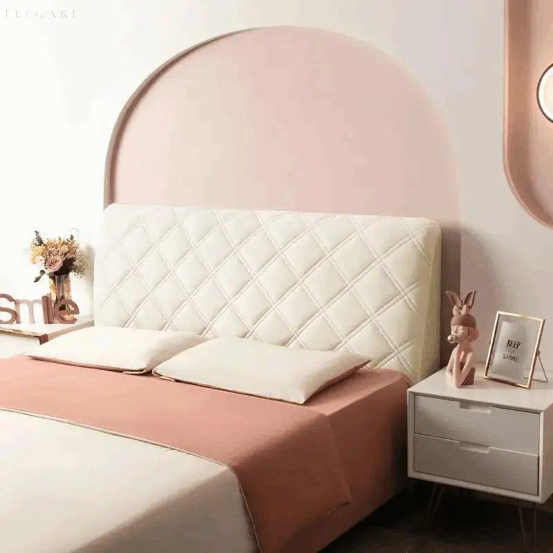 Wovi - Superweicher gesteppter Bettkopfteilbezug - B160 x H70cm / Beige - Bettwäsche-Set