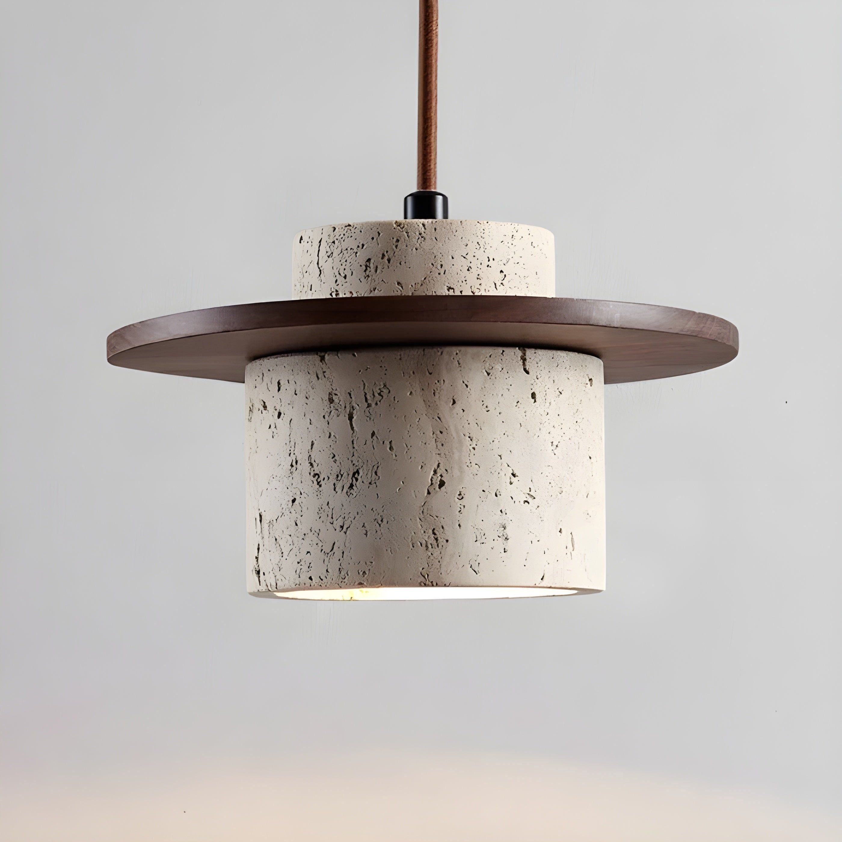 Naturstein Tischlampe – Handgefertigt im Wabi-Sabi-Stil | Warmes, Stimmungsvolles Licht