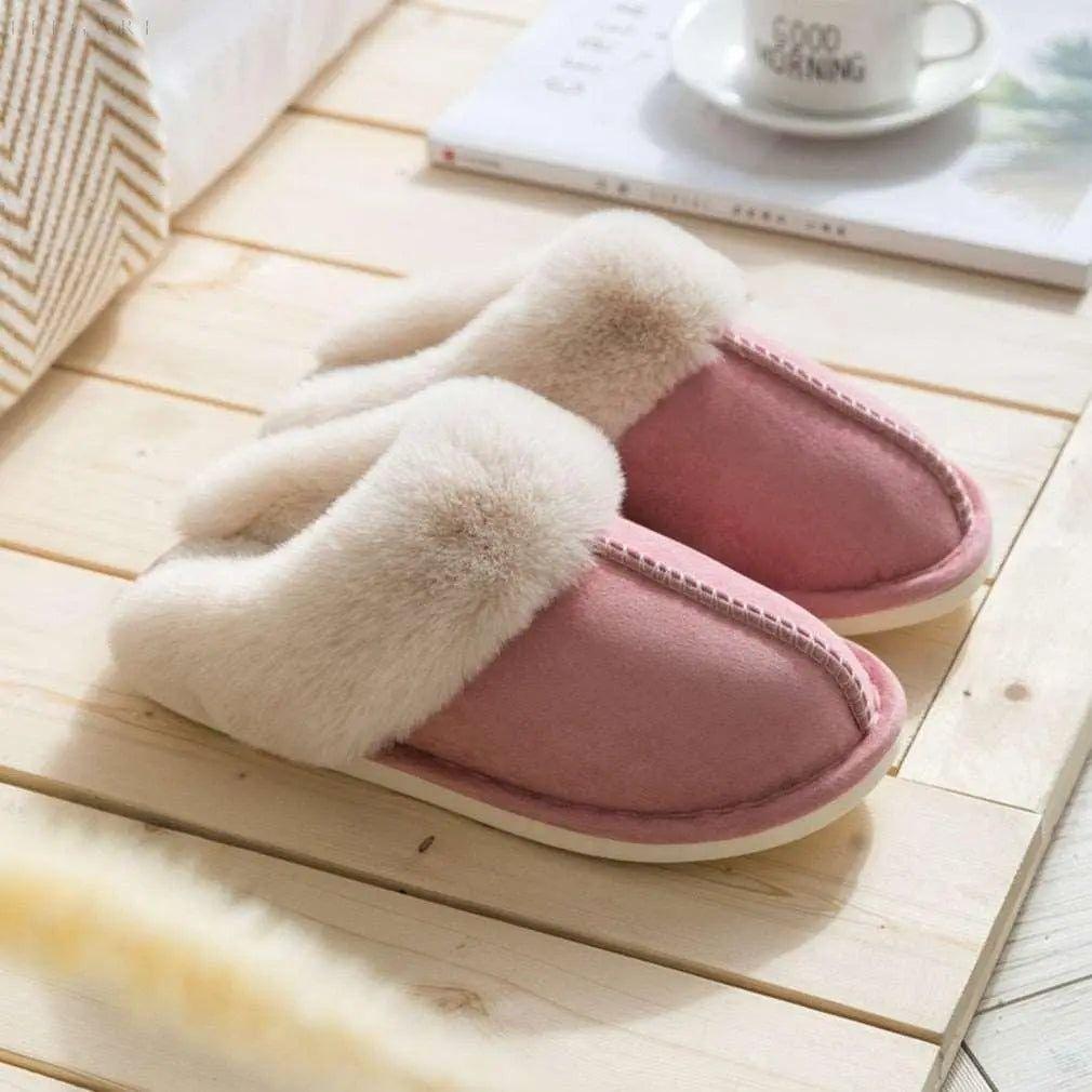 Zana Hausschuhe - Hausschuhe für das Bett das Sofa oder überall im Haus - Rosa / 36/37 - Damenschuhe