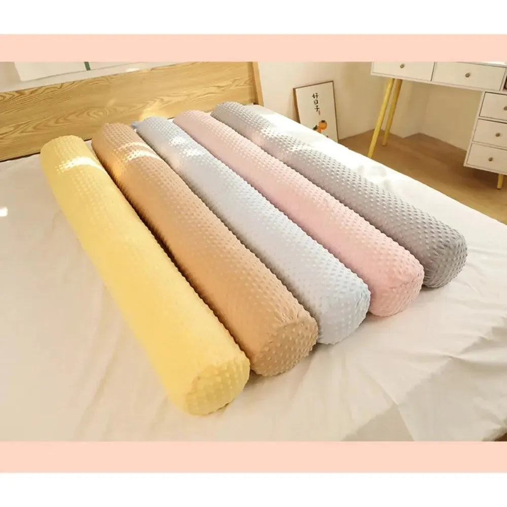 Zylindrisches Schlafkissen – Bequemes und Weiches Langkissen für Seitenschläfer und Bett - Kissen