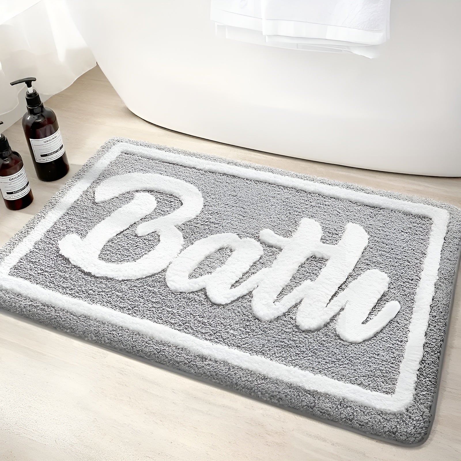 Weiche Badvorleger – Rutschfest & Saugfähig | Perfekt als Weihnachtsdeko oder Geschenk