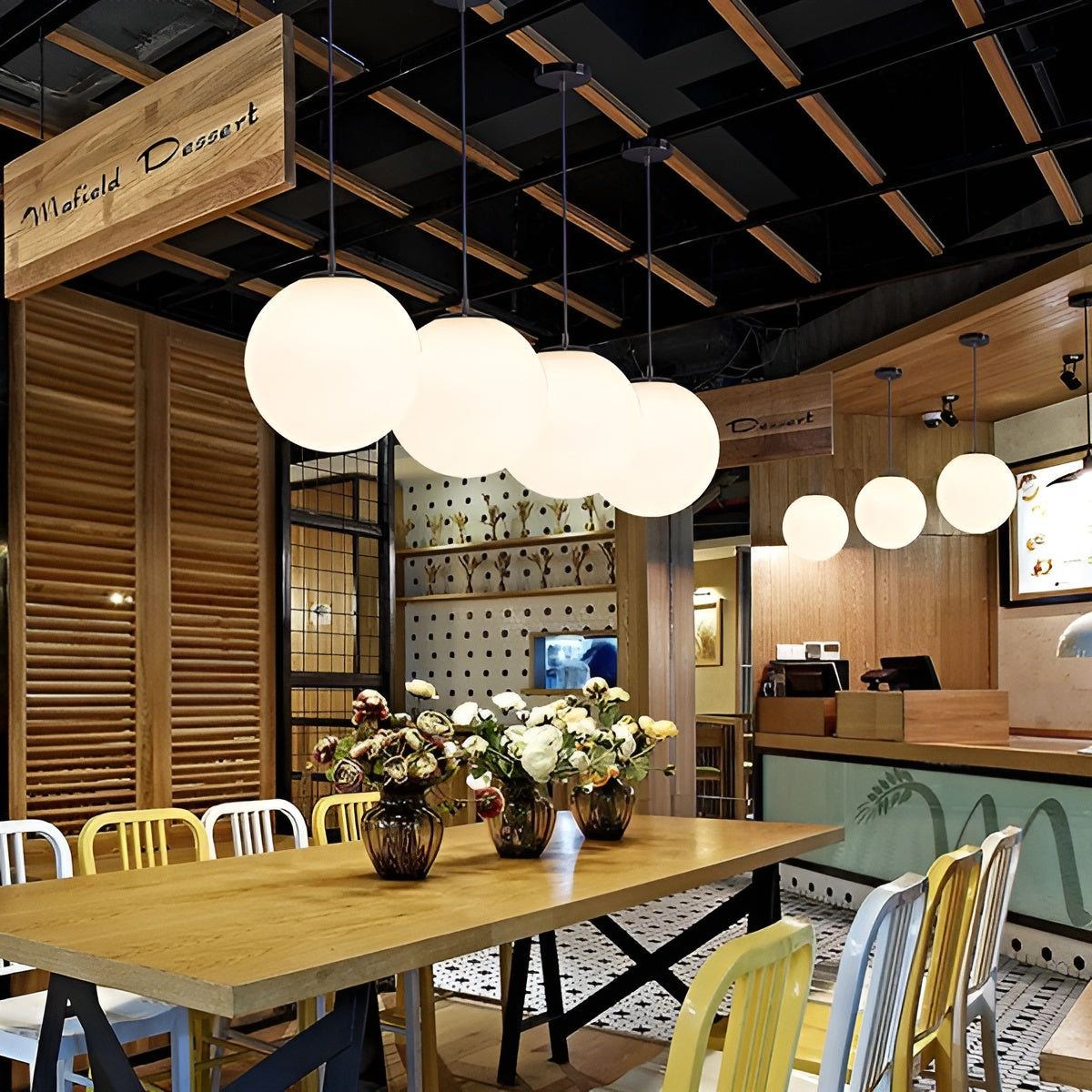 Hängelampe aus Metall – Modernes Design | Perfekt für Esszimmer & Wohnzimmer