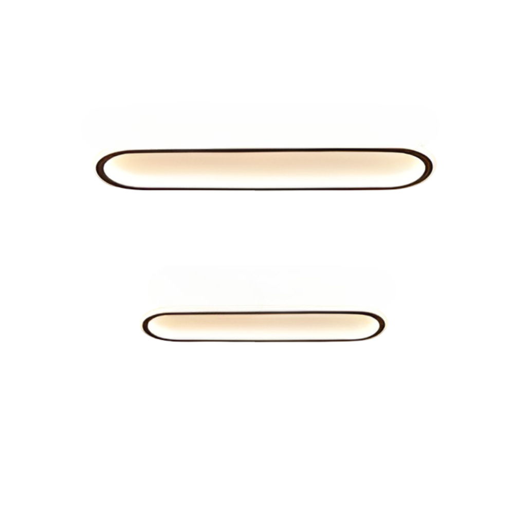 LED-Deckenleuchte in Ovalform – Elegante  Modernes Design für Flur & Eingangsbereich