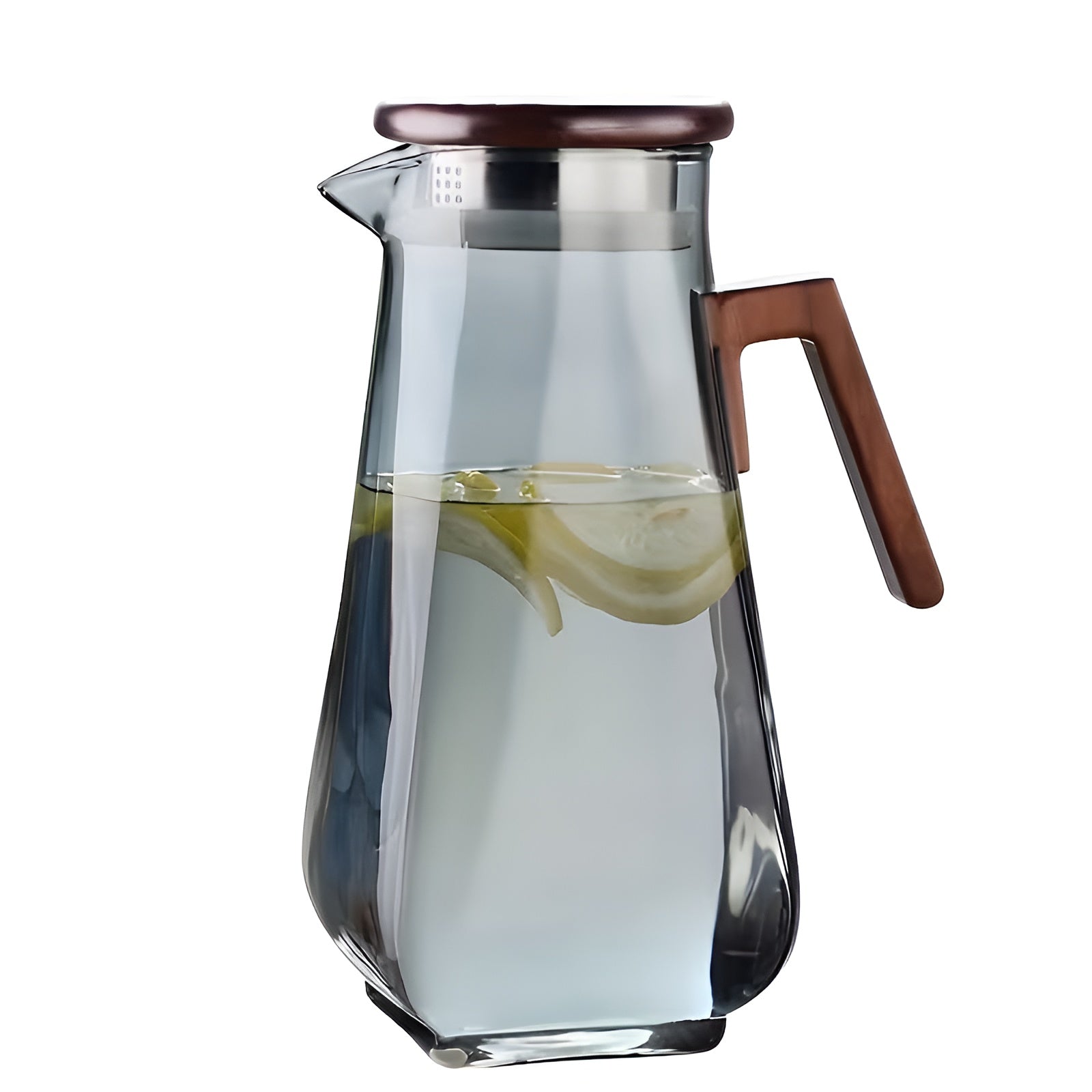 Glas-Krug mit großem Fassungsvermögen – Hitzebeständig und Robust | Perfekt für Wasser und Saft - Teppich