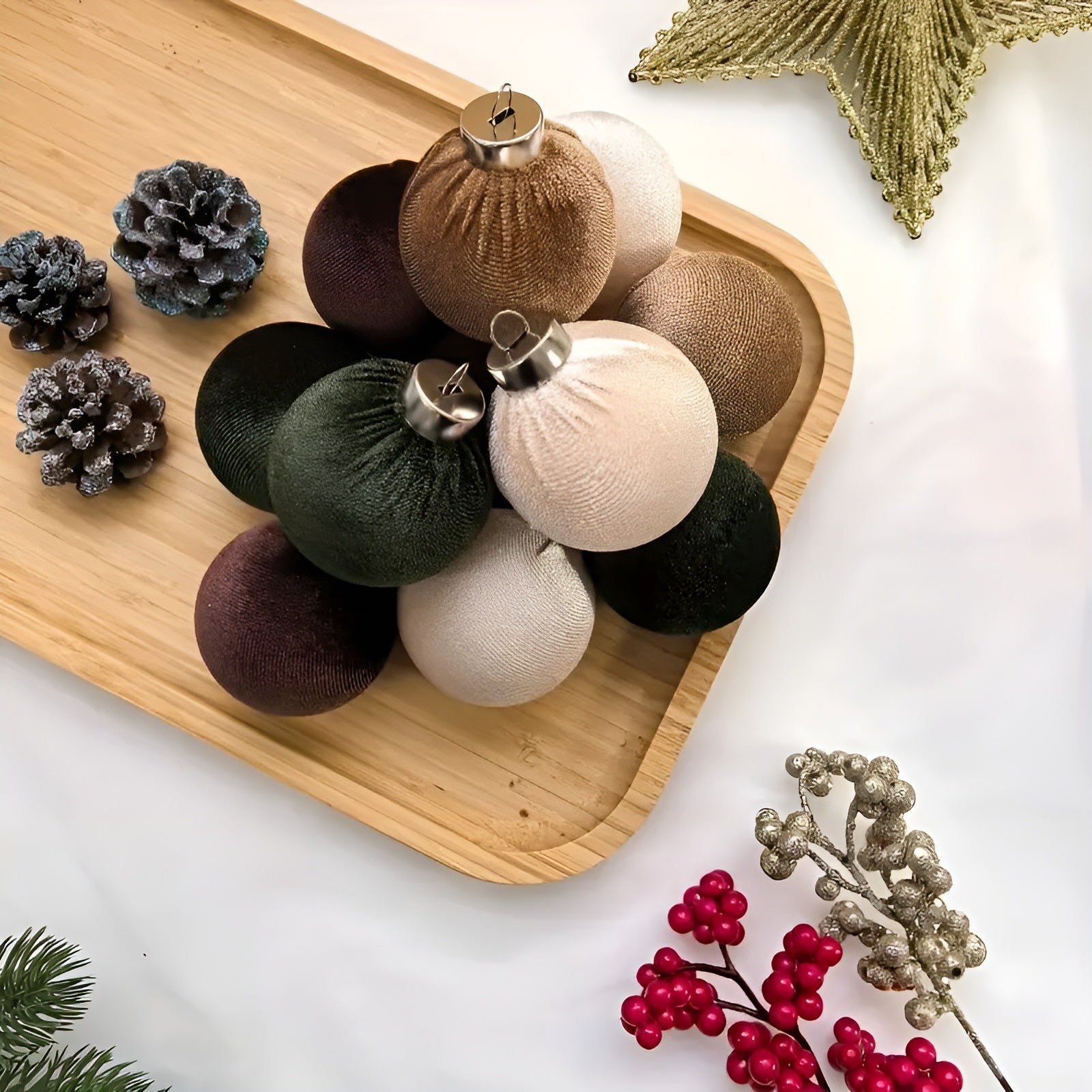 Glitzernde Weihnachtskugeln – Kreative und Langlebige Christbaumdekoration