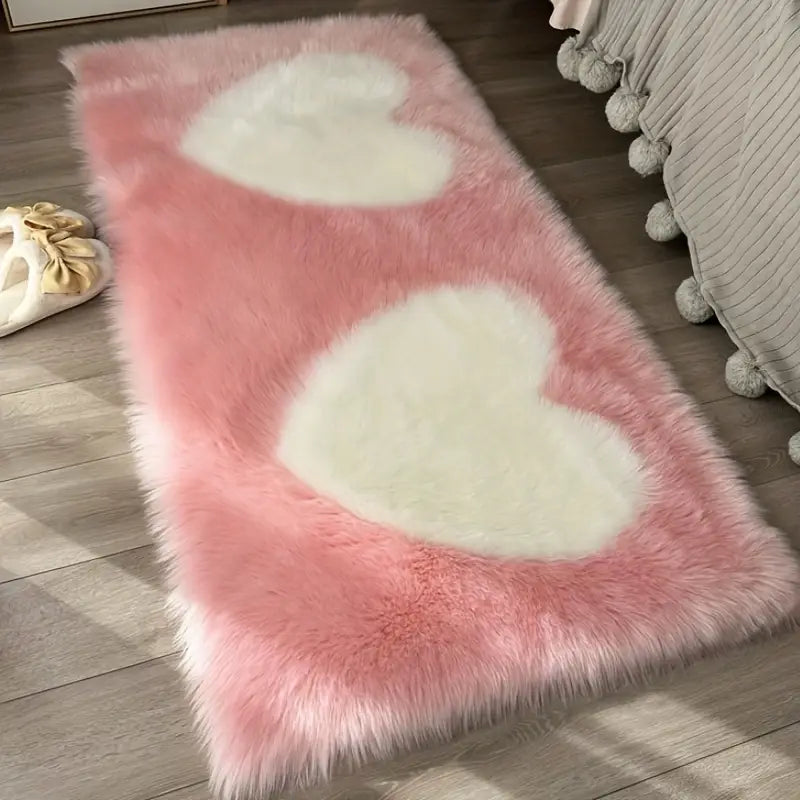 Flauschiger Kunstfell-Teppich – Weich & Luxuriös | Perfekt für Schlafzimmer & Wohnzimmer