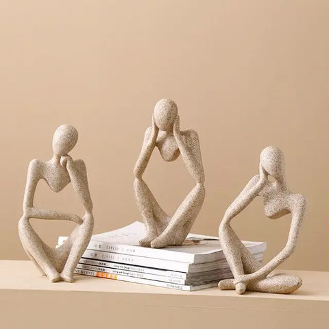 Der Denker | Abstrakte Skulptur