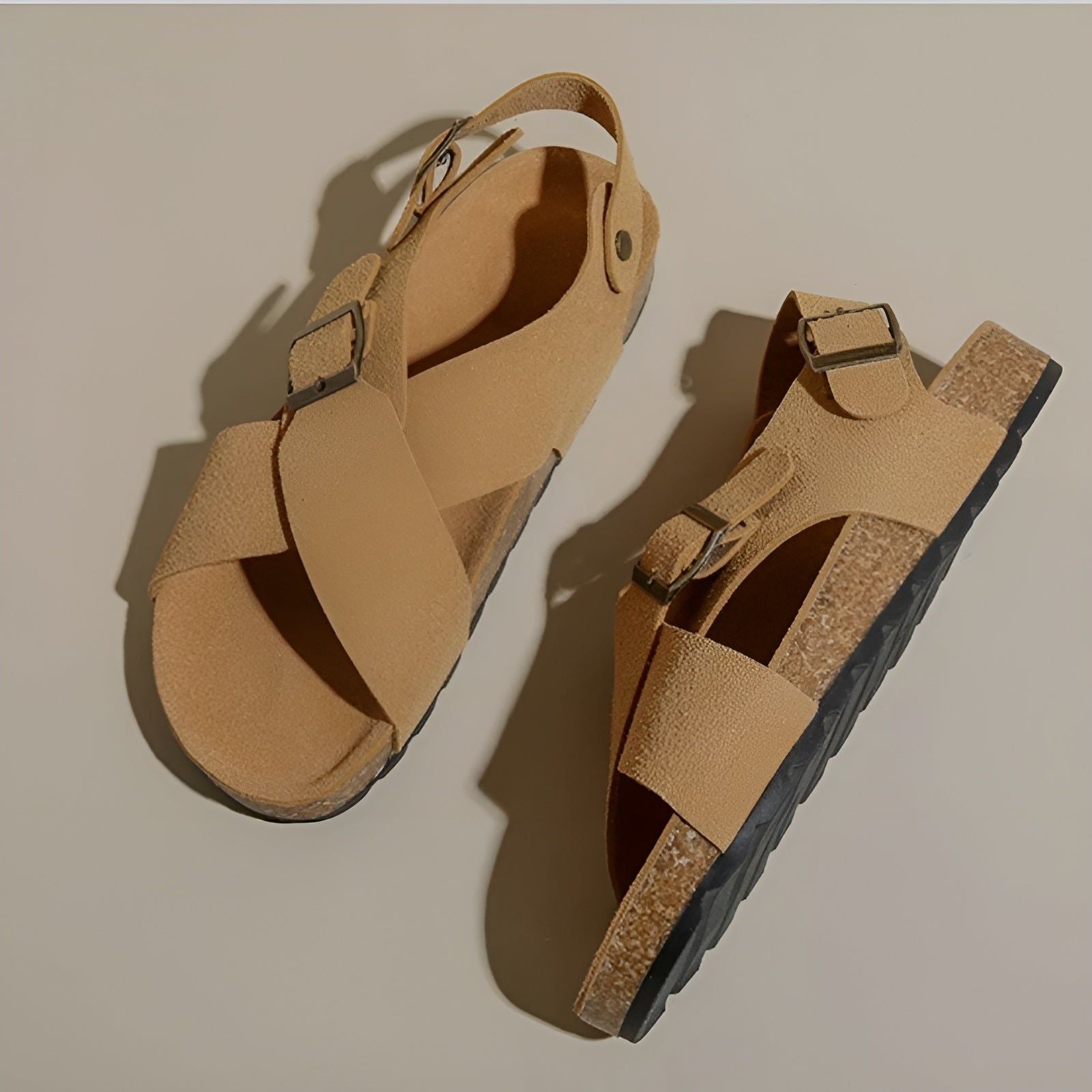 Anila Sandals - Modische Orthopädische Wildleder Sommer Sandalen Elegare