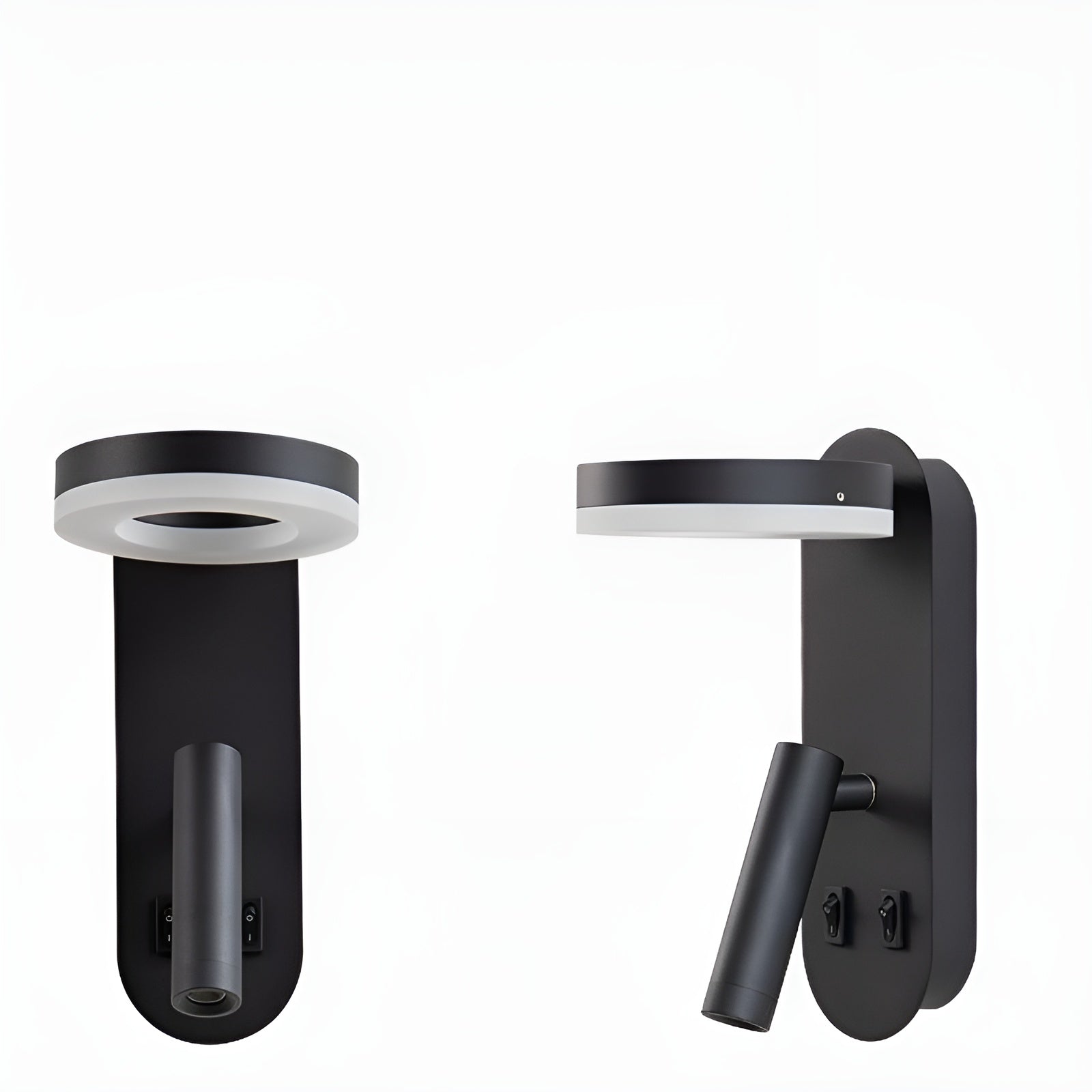 Geometrische Wandleuchte – 2-flammig mit nach unten gerichtetem Schirm | Modern & Dekorativ