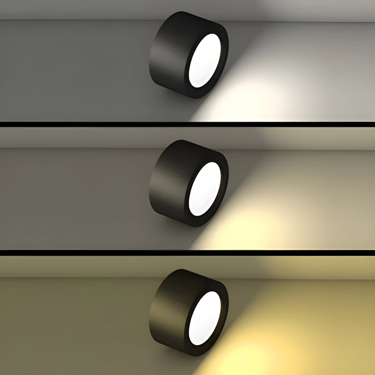 Moderne LED-Deckenleuchte  – Runde Form & warmes LED-Licht | Gemütliche Beleuchtung für jeden Raum